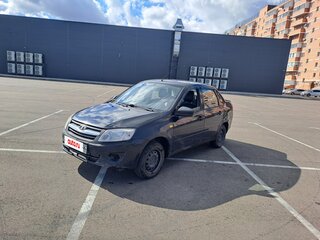 2015 Lada (ВАЗ) Granta I, чёрный, 340000 рублей, вид 1