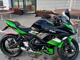 2017 Kawasaki Ninja 650, зелёный, 760000 рублей, вид 1
