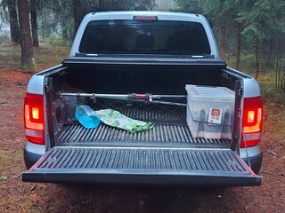 2016 Volkswagen Amarok Double Cab full-time I, серебристый, 2400000 рублей, вид 4