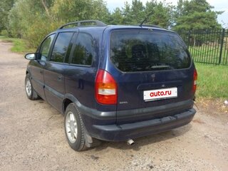 2000 Opel Zafira A, синий, 195000 рублей, вид 3