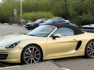 2014 Porsche Boxster III (981), жёлтый, 6700000 рублей, вид 2