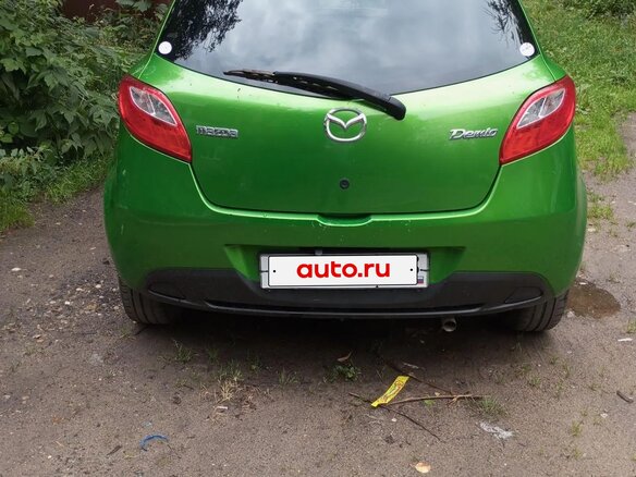 2009 Mazda Demio III (DE), зелёный, 430000 рублей - вид 3
