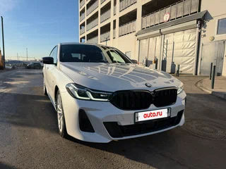 2021 BMW 6 серии Gran Turismo 630d xDrive IV (G32) Рестайлинг, белый, 5500000 рублей, вид 1