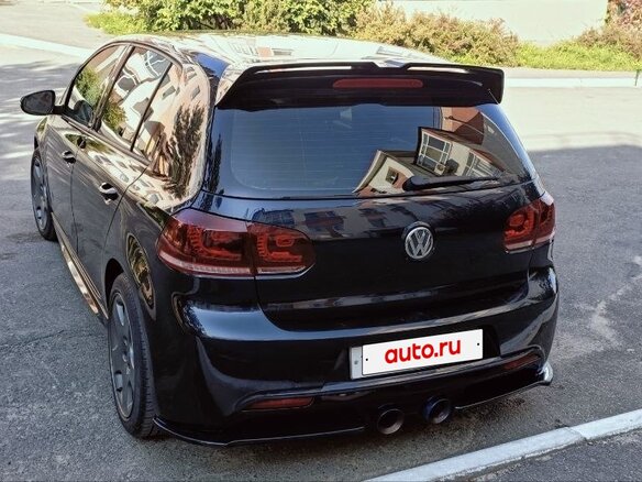 2011 Volkswagen Golf VI, синий, 1190000 рублей - вид 9