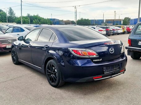 2011 Mazda 6 II (GH) Рестайлинг, синий, 609000 рублей, вид 2