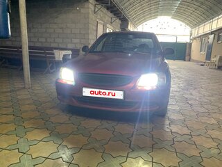 2005 Hyundai Accent ТагАЗ II, красный, 280000 рублей, вид 3