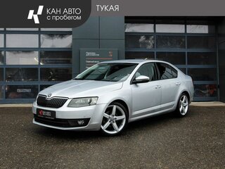 2013 Skoda Octavia III (A7), серебристый, 998000 рублей, вид 1