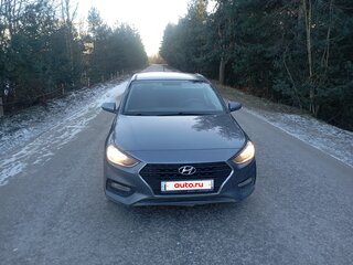 2017 Hyundai Solaris II, серый, 1050000 рублей, вид 1