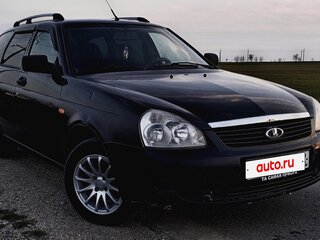 2011 Lada (ВАЗ) Priora I, чёрный, 430000 рублей, вид 1