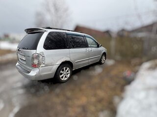 2002 Mazda MPV II (LW), серебристый, 360000 рублей, вид 5