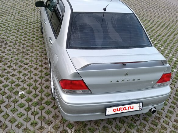 2002 Mitsubishi Lancer IX, серебристый - вид 4