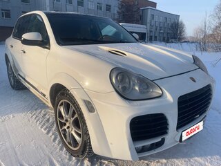 2003 Porsche Cayenne Turbo I (955), белый, 1500000 рублей, вид 5