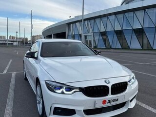 2017 BMW 4 серии Gran Coupe 430i xDrive F32/F33/F36 Рестайлинг, белый, 2800000 рублей, вид 3