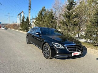 2019 Mercedes-Benz S-Класс 560 VI (W222, C217) Рестайлинг, чёрный, 6800000 рублей, вид 4