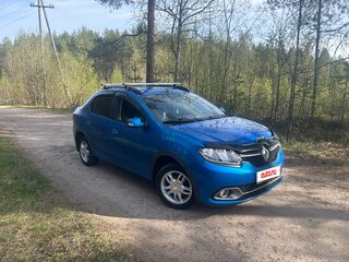 2015 Renault Logan II, голубой, 700000 рублей, вид 3