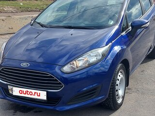 2017 Ford Fiesta Mk6 Рестайлинг, синий, 1100000 рублей, вид 1