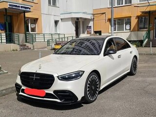 2021 Mercedes-Benz S-Класс 450 Long 4MATIC VII (W223), белый, 11500000 рублей, вид 1