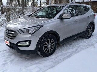 2013 Hyundai Santa Fe III, серебристый, 1650000 рублей, вид 1