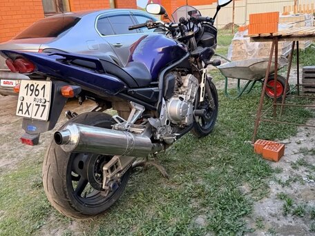 2005 Yamaha FZS1000 Fazer, синий, 350000 рублей, вид 2