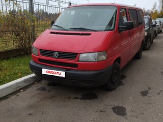 2002 Volkswagen EuroVan T4 Рестайлинг, красный, 990000 рублей, вид 1