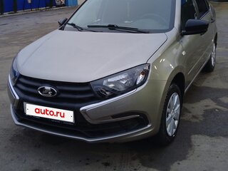 2020 Lada (ВАЗ) Granta I Рестайлинг, серебристый, 860000 рублей, вид 1