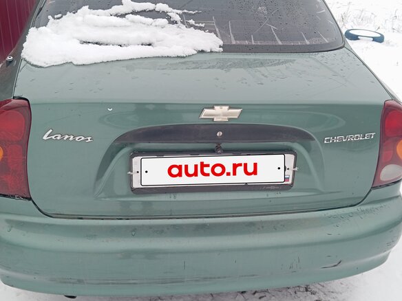 2008 Chevrolet Lanos I, зелёный, 170000 рублей - вид 4