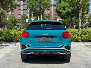 2022 Audi Q2 L 35 TFSI I Рестайлинг, синий, 1578555 рублей, вид 5