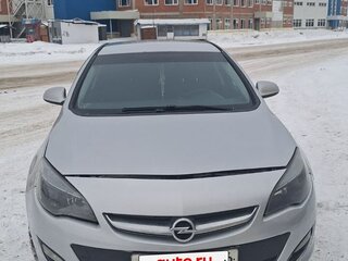 2014 Opel Astra J Рестайлинг, серебристый, 600000 рублей, вид 1