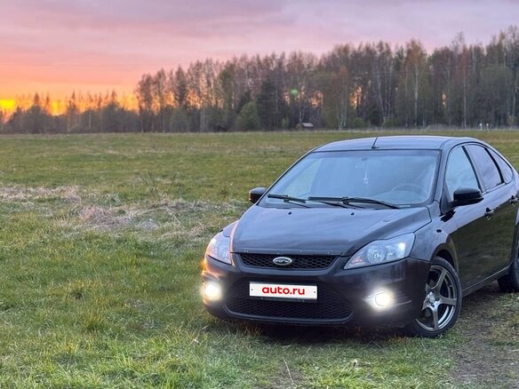 2008 Ford Focus II Рестайлинг, чёрный, 300000 рублей - вид 4