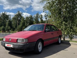1991 Volkswagen Passat B3, красный, 90000 рублей, вид 1