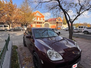 2005 Porsche Cayenne S I (955), красный, 1190000 рублей, вид 2