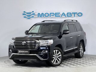 2016 Toyota Land Cruiser 200 Series Рестайлинг 2, чёрный, 5589000 рублей, вид 1