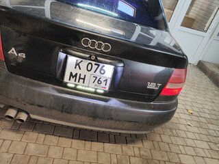 1999 Audi A4 I (B5) Рестайлинг, чёрный, 550000 рублей, вид 5