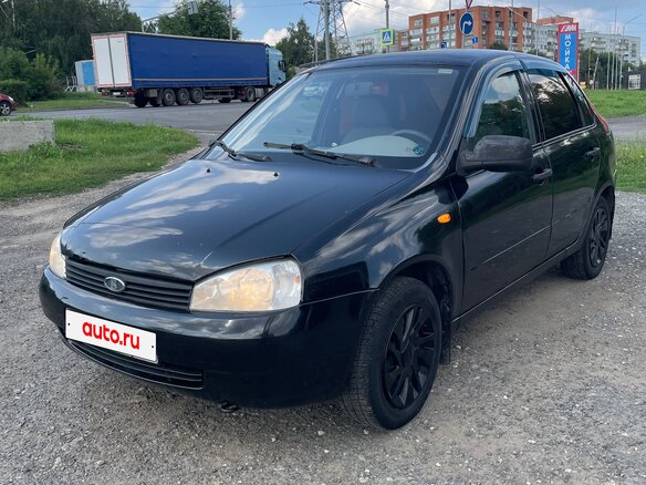 2010 Lada (ВАЗ) Kalina I, чёрный