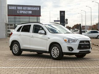 2015 Mitsubishi ASX I Рестайлинг, белый, 1145000 рублей, вид 3