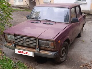 2003 Lada (ВАЗ) 2107, пурпурный, 100000 рублей, вид 1
