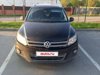 2012 Volkswagen Tiguan I Рестайлинг, чёрный, 1330000 рублей, вид 1