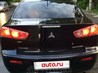 2008 Mitsubishi Lancer X, чёрный, 750000 рублей, вид 4