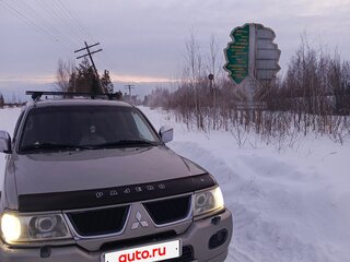 2005 Mitsubishi Pajero Sport I Рестайлинг, бежевый, 800000 рублей, вид 2