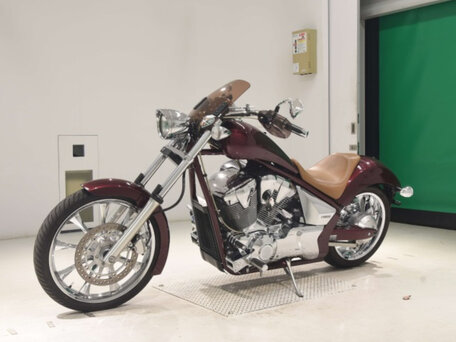 2010 Honda VT 1300CX Fury, пурпурный, 510000 рублей, вид 1