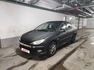 2009 Peugeot 206, чёрный, 125000 рублей, вид 2