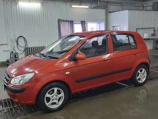 2010 Hyundai Getz I Рестайлинг, красный, 590000 рублей, вид 4