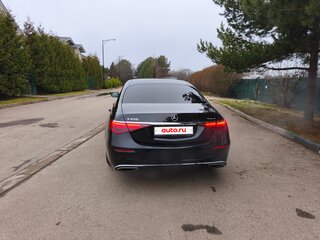 2021 Mercedes-Benz S-Класс 450 Long 4MATIC VII (W223), чёрный, 7300000 рублей, вид 4