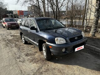 2004 Hyundai Santa Fe I, синий, 300000 рублей, вид 2