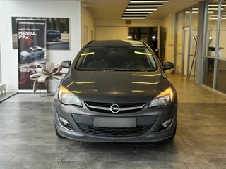 2013 Opel Astra J Рестайлинг, серый, 637000 рублей, вид 2