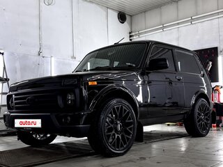 2023 Lada (ВАЗ) Niva Legend I, чёрный, 1200000 рублей, вид 2