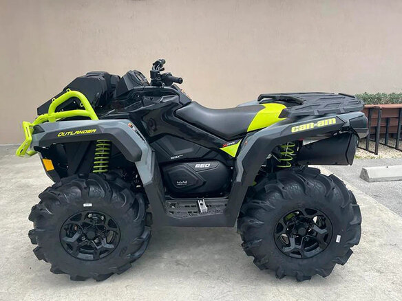 2021 BRP Can-Am Outlander X MR 650, чёрный, 1015100 рублей - вид 4