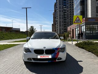 2005 BMW 6 серии 645i II (E63/E64), чёрный, 1250000 рублей, вид 5