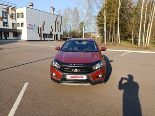 2019 Lada (ВАЗ) Vesta SW Cross I, оранжевый, 1100000 рублей, вид 5