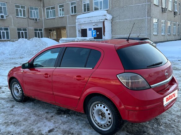 2007 Opel Astra H Рестайлинг, красный, 430000 рублей - вид 8